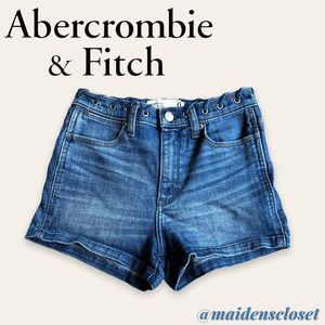 Abercrombie & Fitch High Rise Jean Shorts